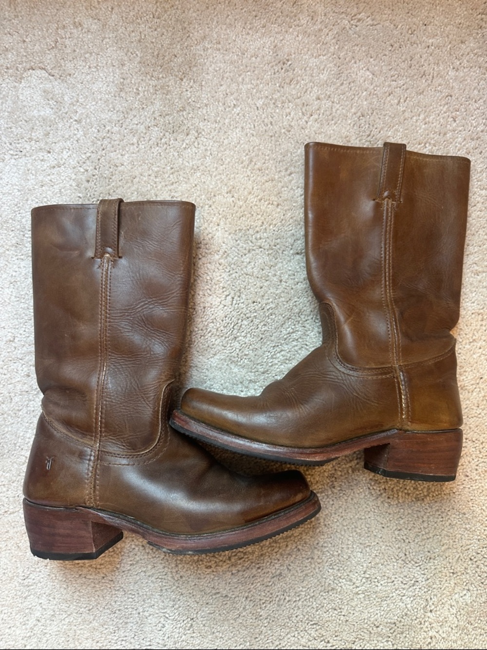 Frye leather boots 8.5
